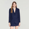 Chaqueta sastre rayas lentejuelas