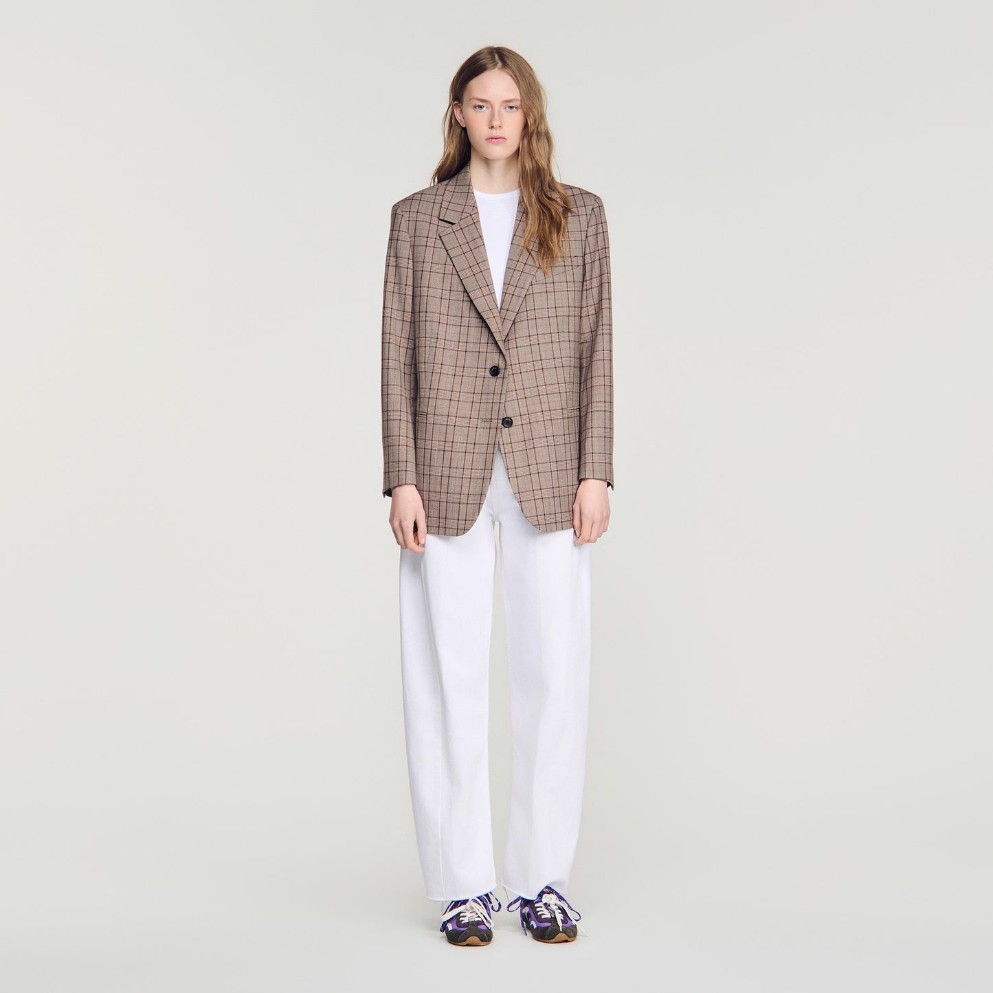 Chaqueta sastre de cuadros