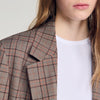 Chaqueta sastre de cuadros