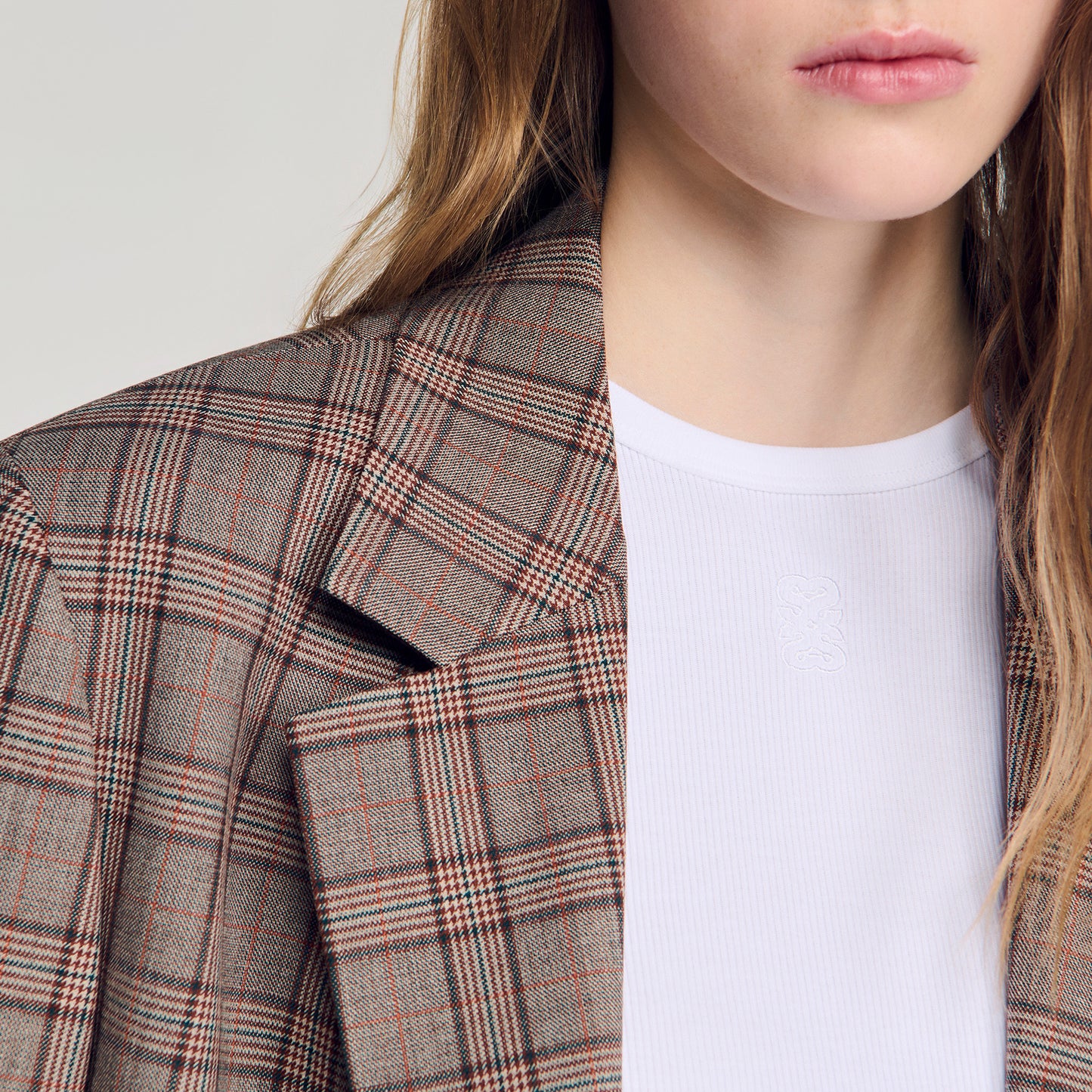 Chaqueta sastre de cuadros