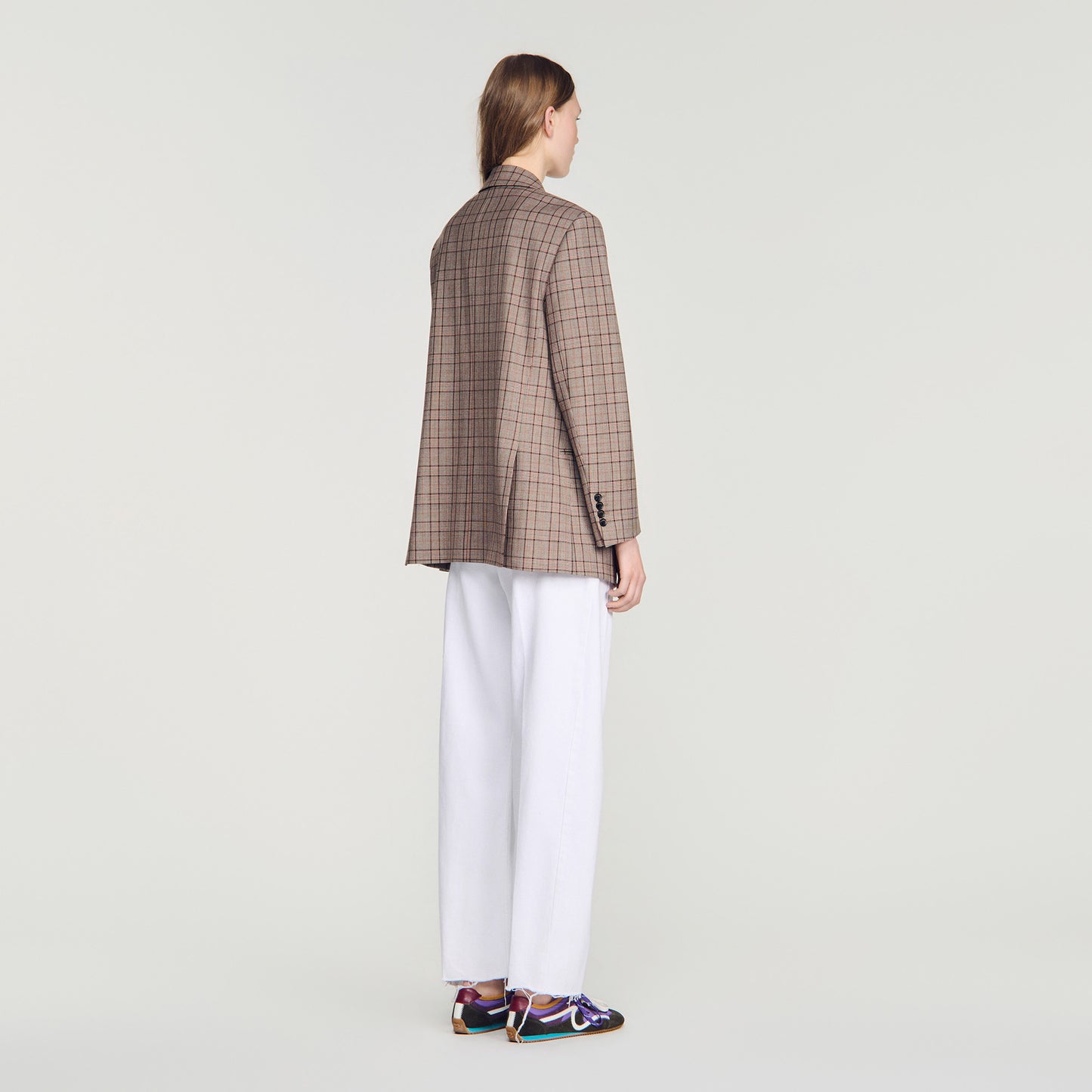 Chaqueta sastre de cuadros