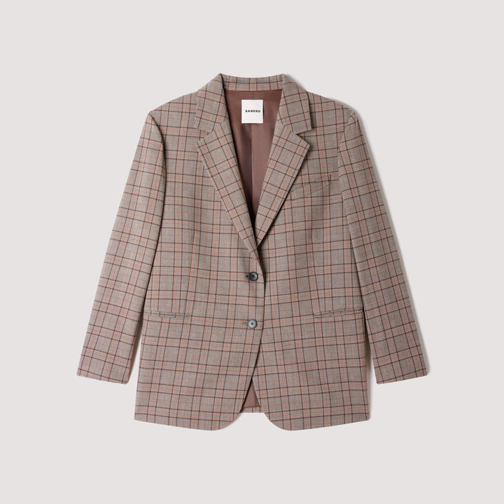 Chaqueta sastre de cuadros