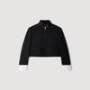Chaqueta corta con cuello alto