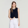 Chaqueta con cuello joya