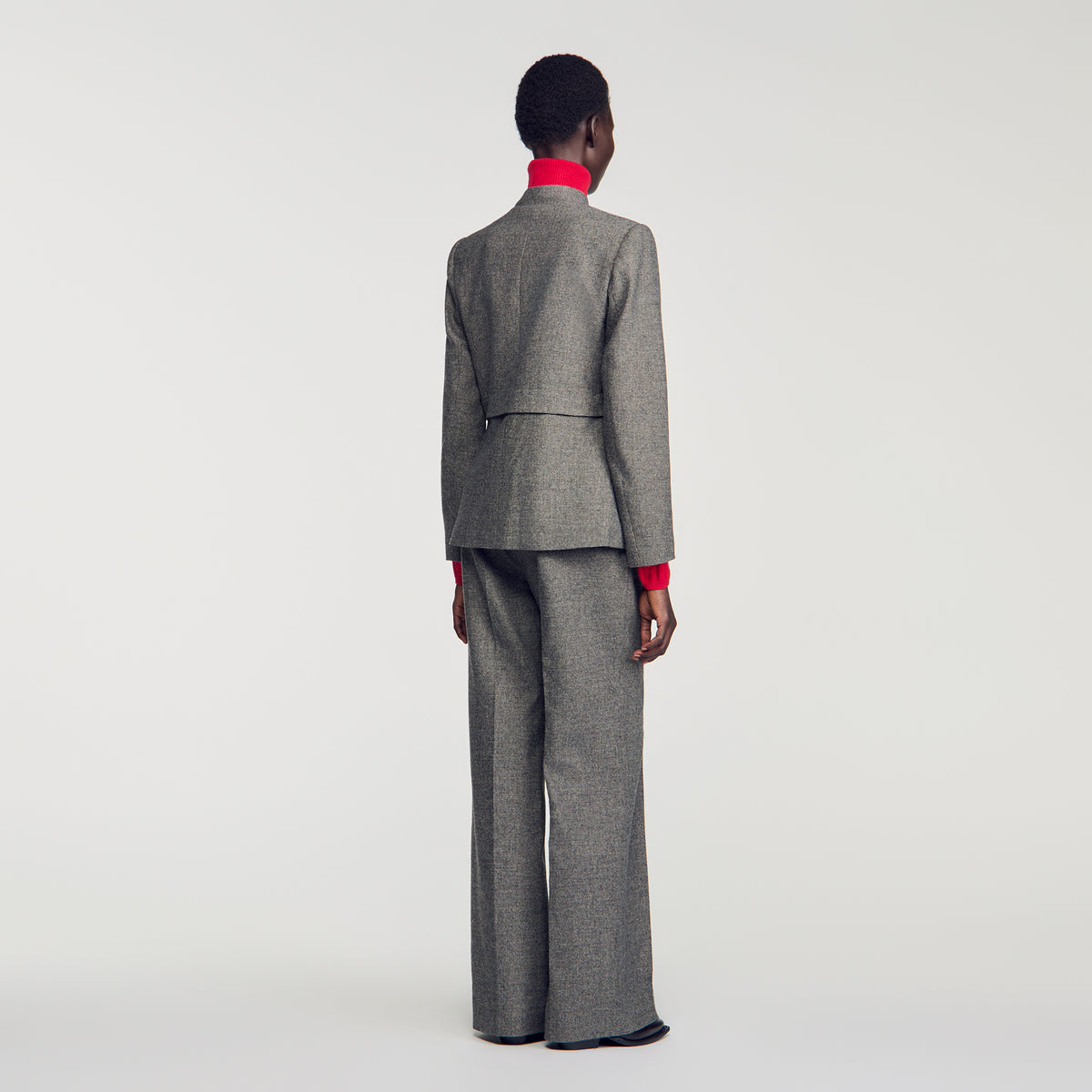 Blazer de sastrería de pata de gallo