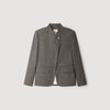 Blazer de sastrería de pata de gallo