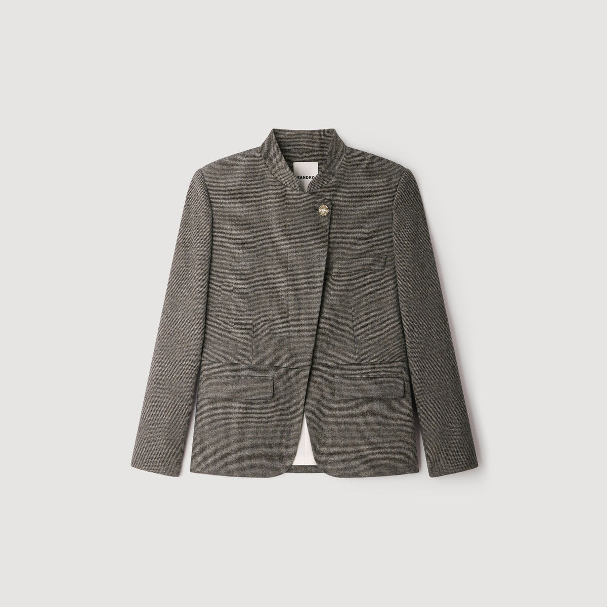 Blazer de sastrería de pata de gallo