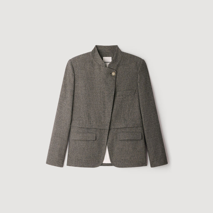 Blazer de sastrería de pata de gallo