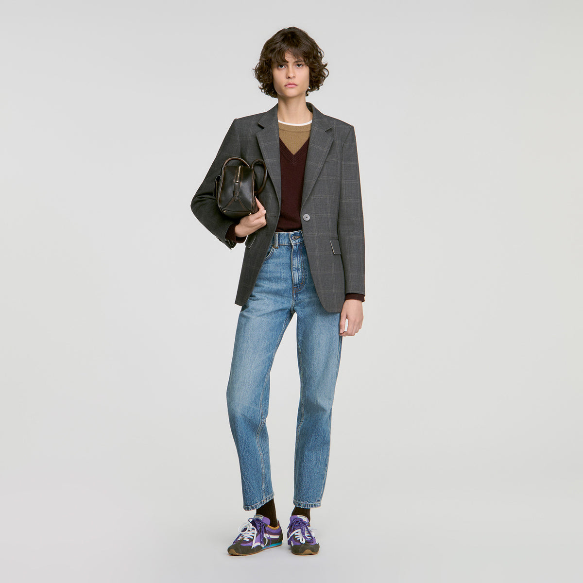 Chaqueta sastre de cuadros