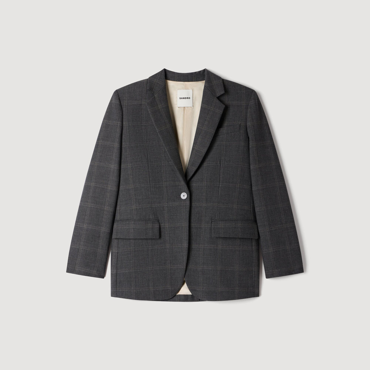Chaqueta sastre de cuadros