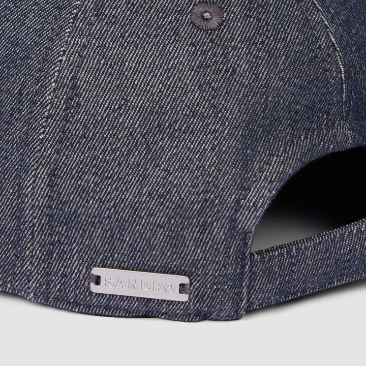 Gorra vaquera con logo