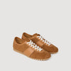 Zapatillas bajas de cuero y ante