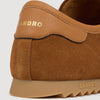 Zapatillas bajas de cuero y ante