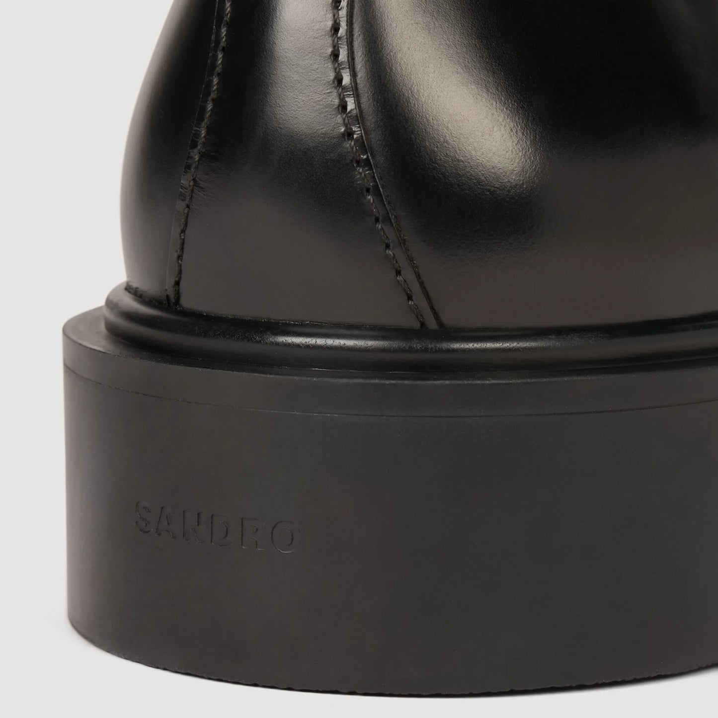 Zapatos derby de charol