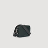 Bolso pequeño piel regenerada logo