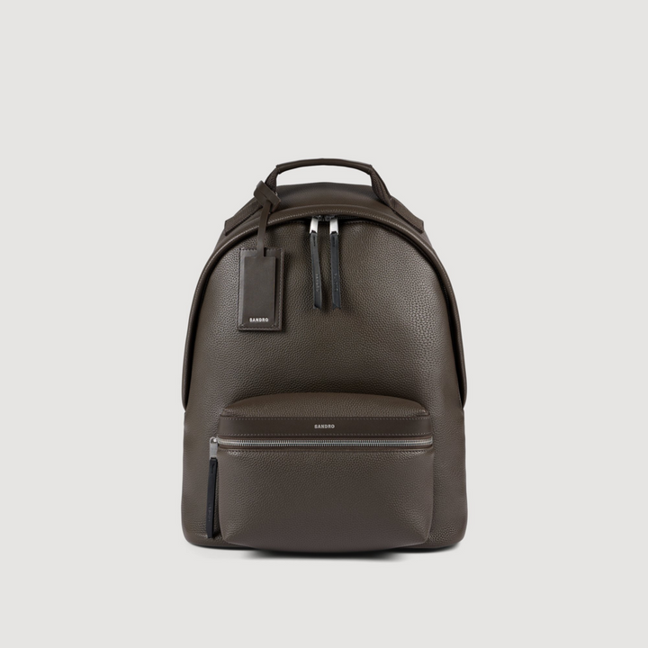 Mochila de tela revestida