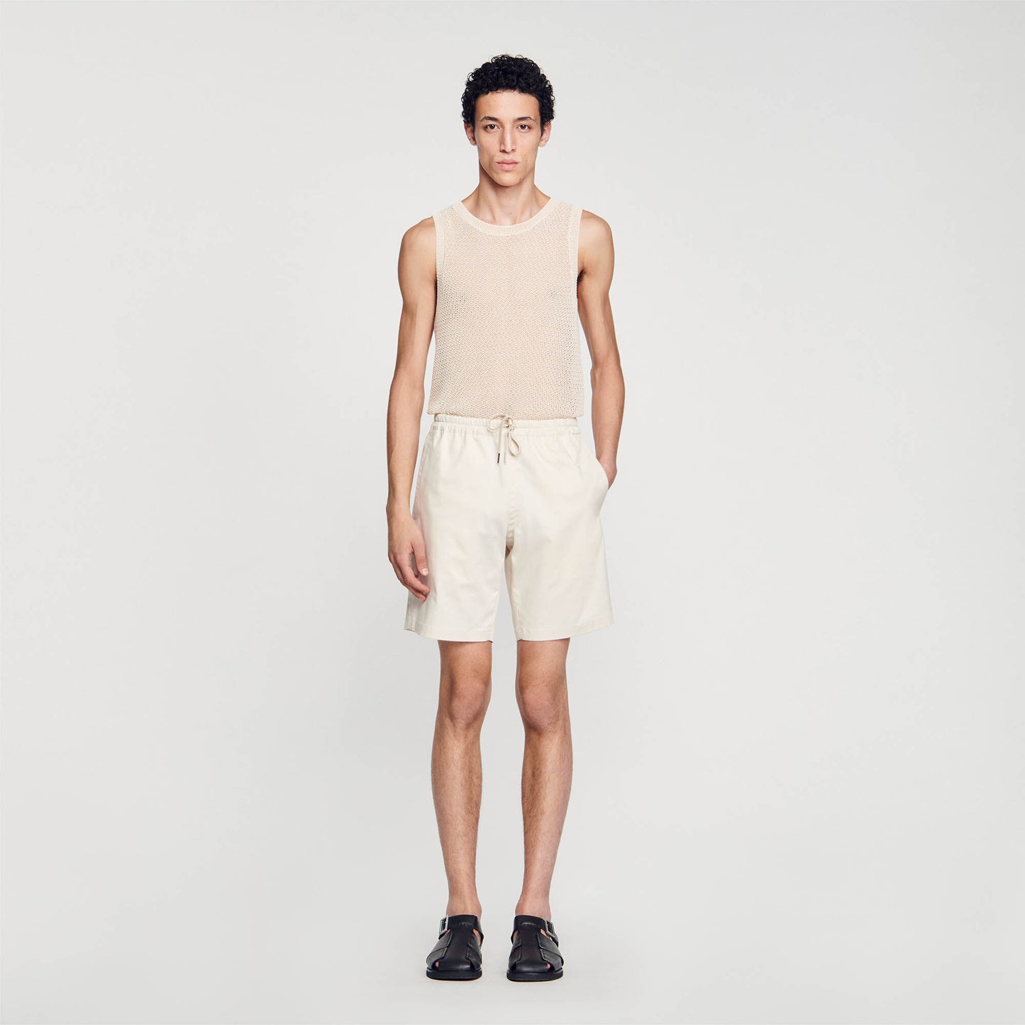 Pantalón corto de algodón