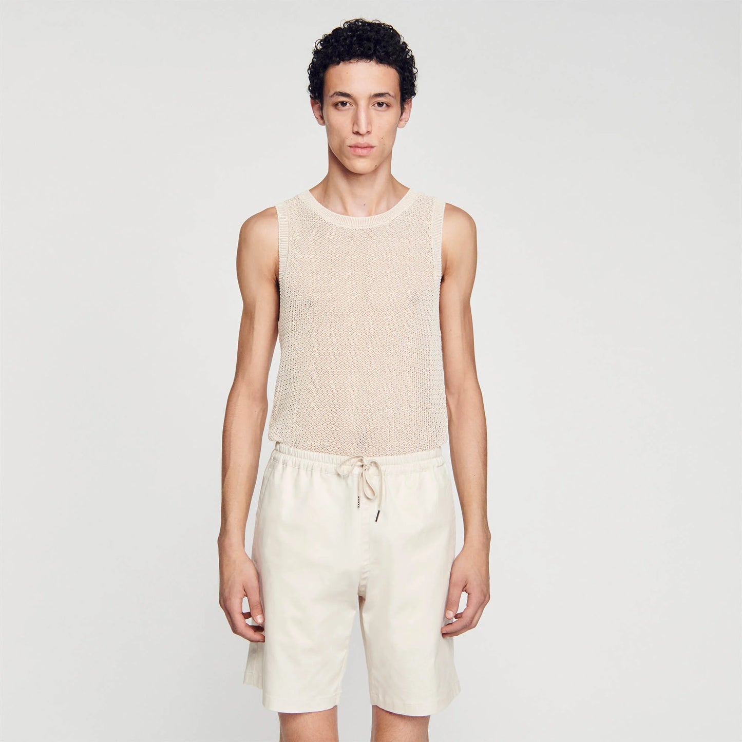 Pantalón corto de algodón