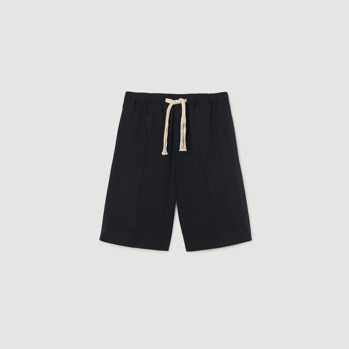 Pantalón de algodón cintura elástica