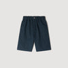 Short de denim motivo Square Cross