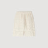 Short de algodón con bordado inglés