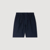 Short de lino con cintura elástica
