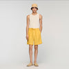 Short de lino con cintura elástica