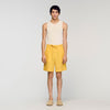 Short de lino con cintura elástica