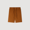 Short de lino con cintura elástica