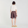 Short con motivo Square Cross