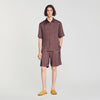 Short con motivo Square Cross