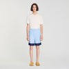 Short con motivo Square Cross