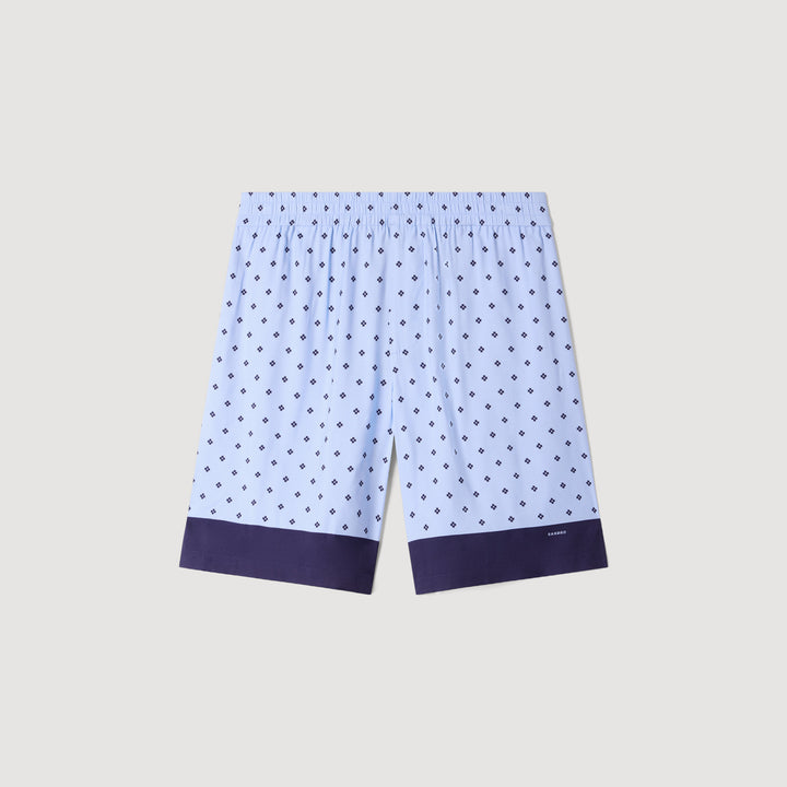 Short con motivo Square Cross