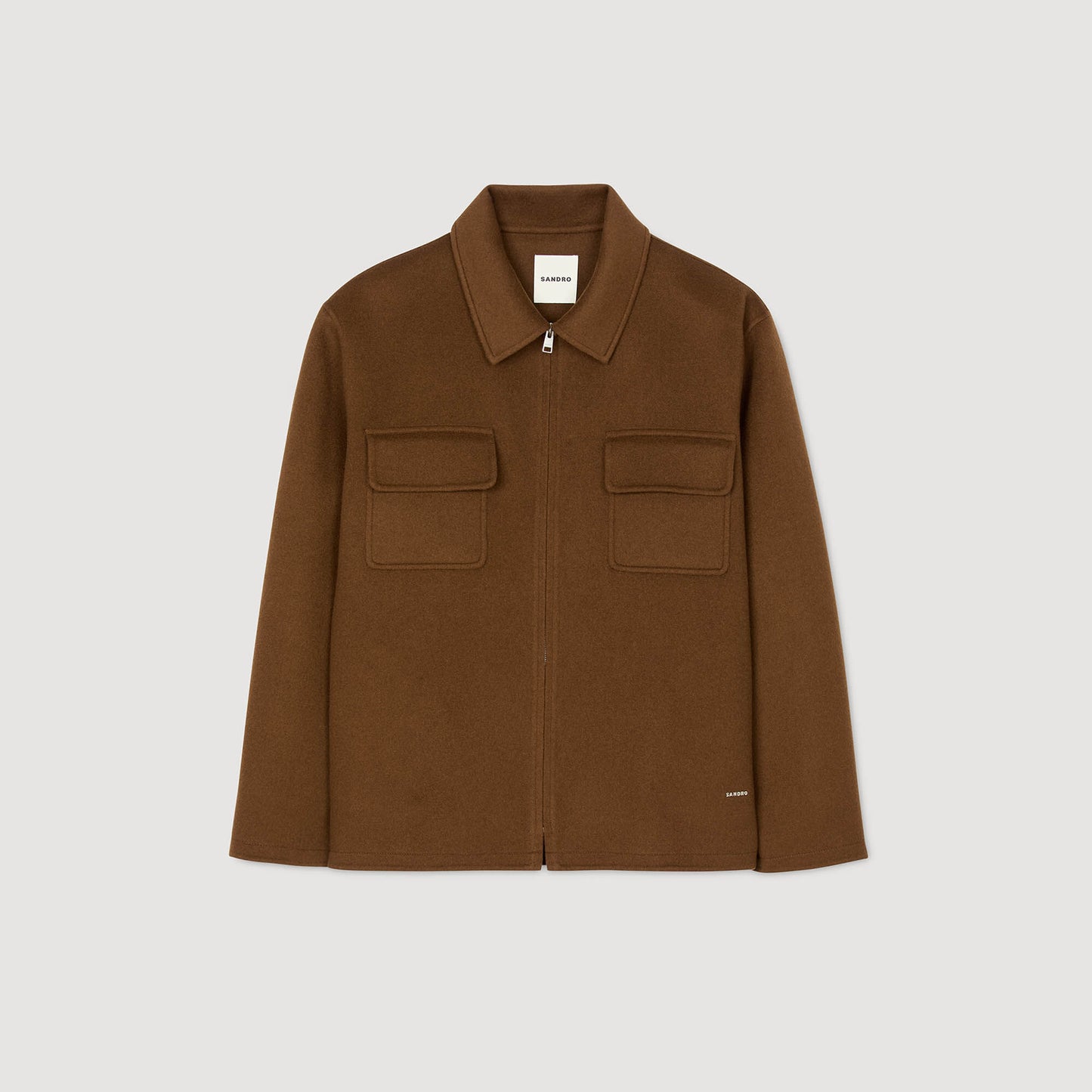 Sobrecamisa con cremallera