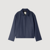 Cazadora con cremallera tipo denim
