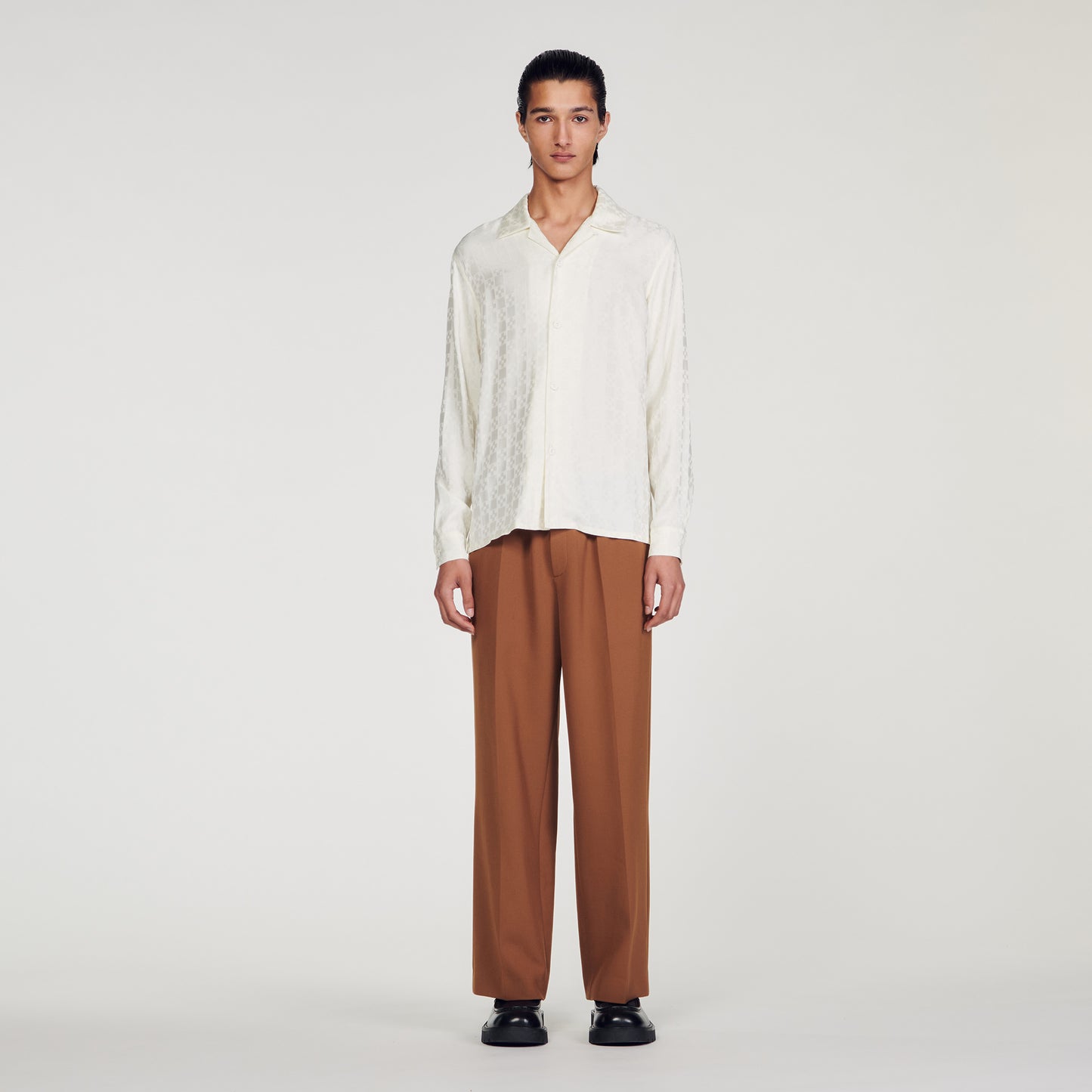 Camisa square cross