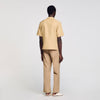 Camisa de algodón y lino