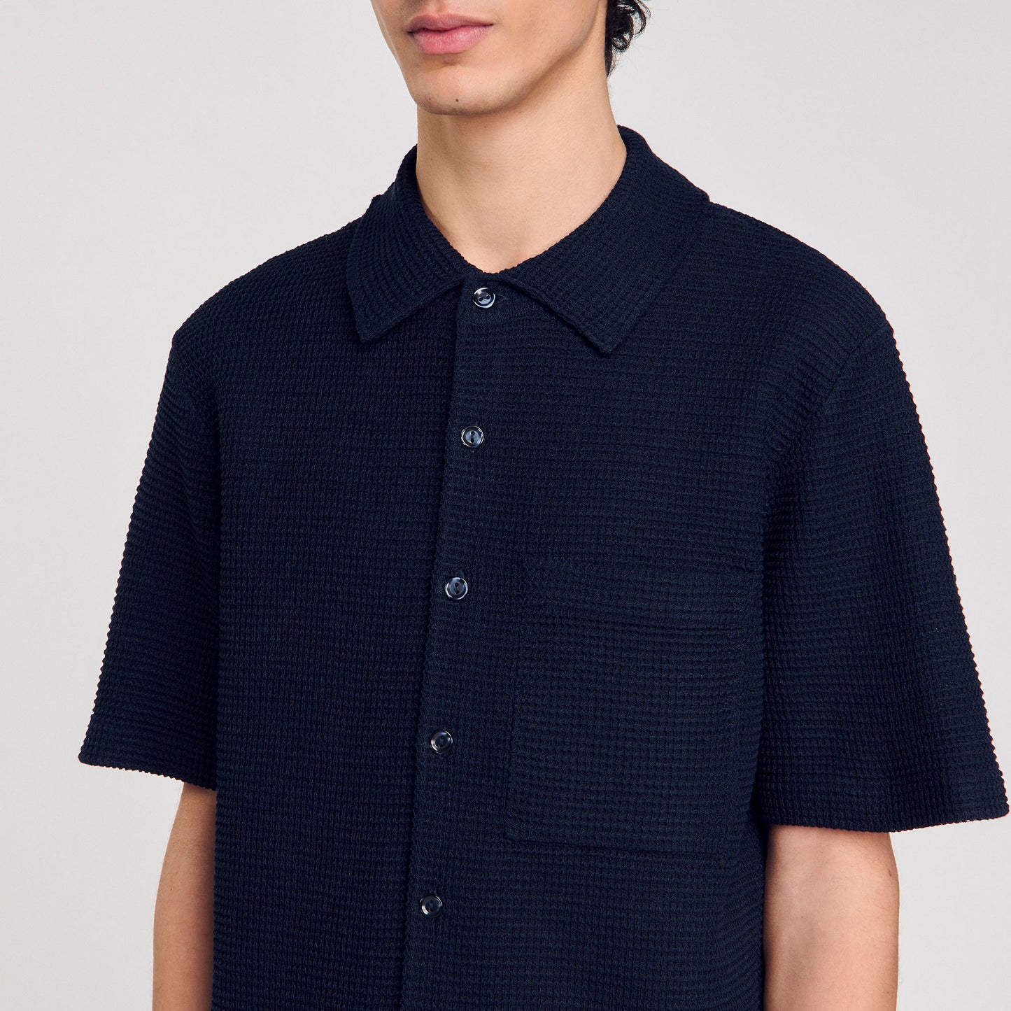 Camisa de nido de abeja