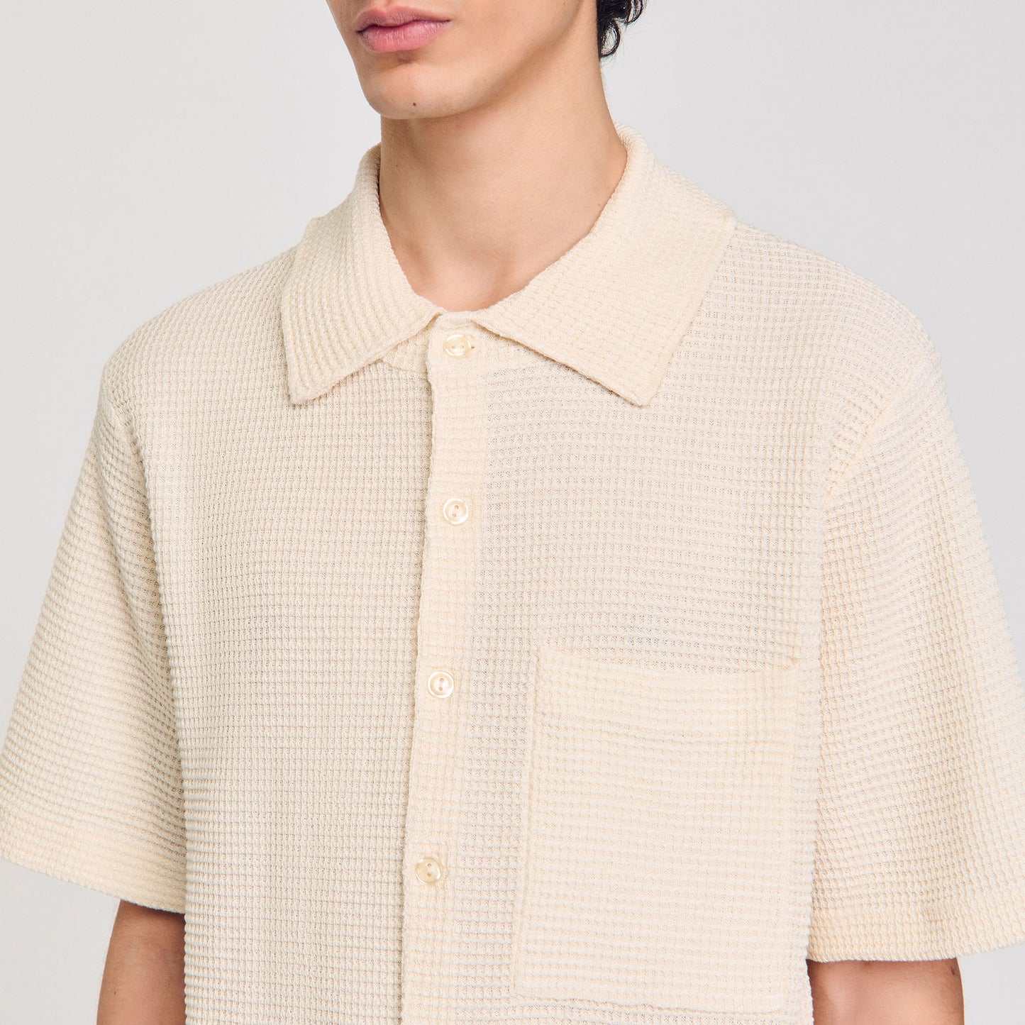 Camisa de nido de abeja