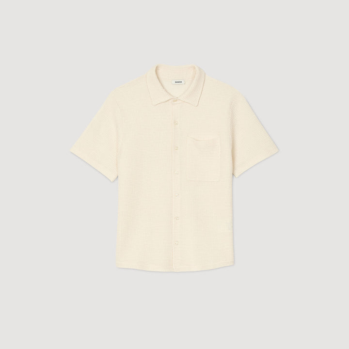 Camisa de nido de abeja