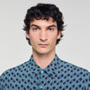 Camisa con estampado de cuerda
