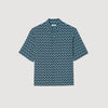 Camisa con estampado de cuerda