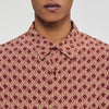 Camisa con estampado de cuerda