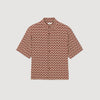 Camisa con estampado de cuerda