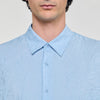 Camisa efecto arrugado