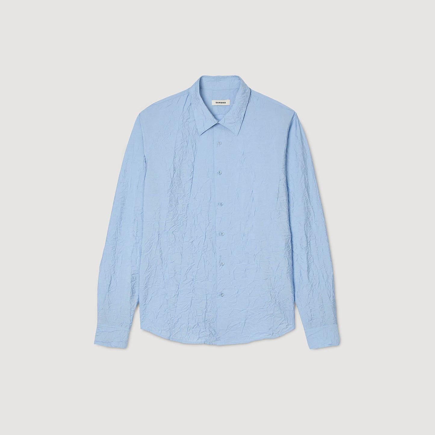 Camisa efecto arrugado