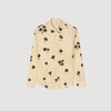 Camisa de lino con estampado floral