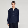 Camisa con bolsillos de parche
