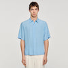 Camisa fluida estampado eslabones