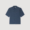 Camisa fluida estampado eslabones
